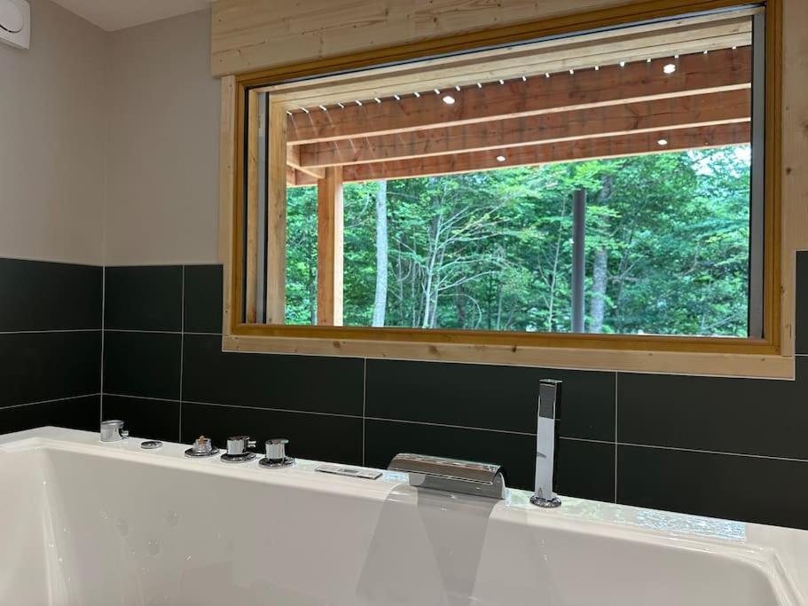 Jacuzzi En Foret L'Esperou Bagian luar foto